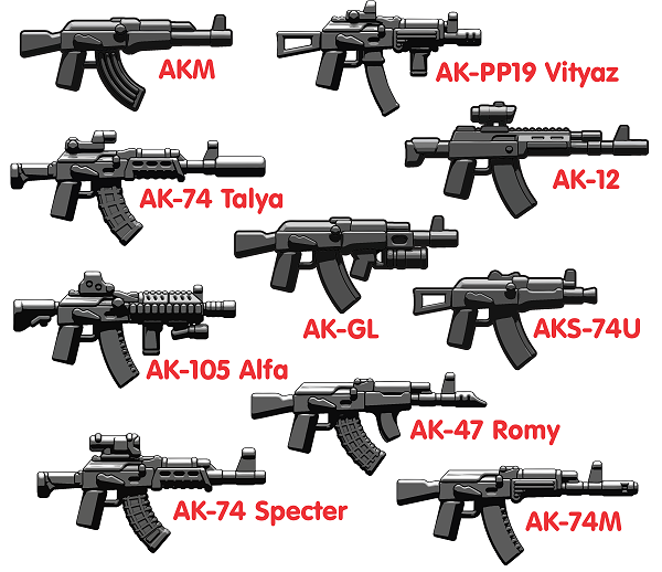 BrickArms AKtion Pack 1