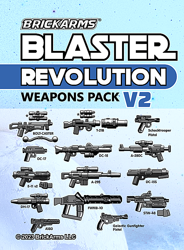 BrickArms Blaster Pack - Revolution v2