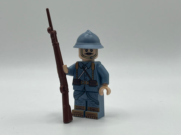 Custom Printed LEGO WWI French Soldier