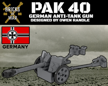 PAK 40 GERMAN ANTI-TANK GUN