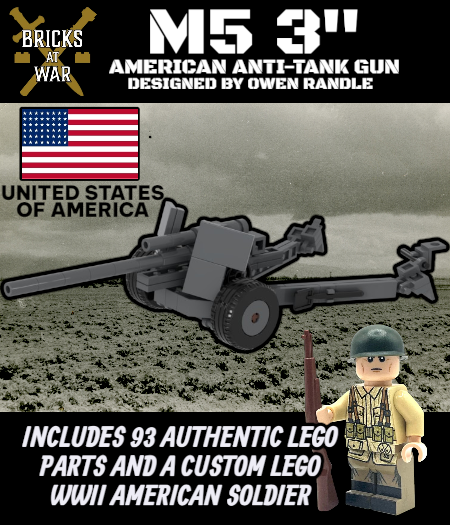 M5 3" American Anti Tank Gun