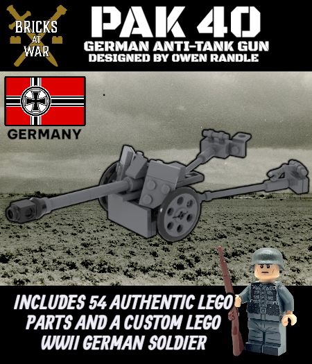 PAK 40 GERMAN ANTI-TANK GUN