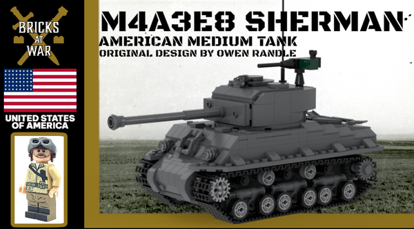 M4A3E8 SHERMAN AMERICAN MEDIUM TANK