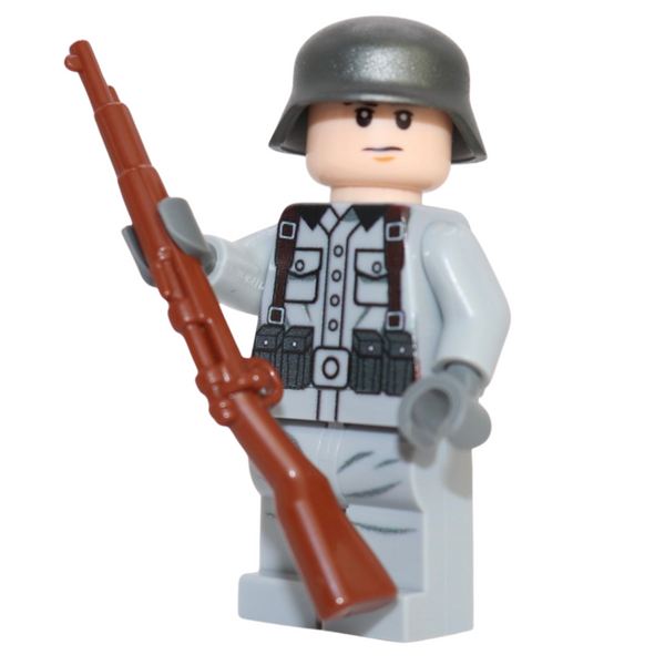 Custom Printed LEGO WWII German Rifleman Soldier