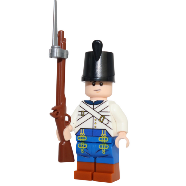 Custom Printed LEGO Napoleonic Austrian Soldier