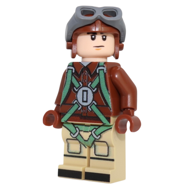Custom Printed LEGO WWII Japanese Pilot