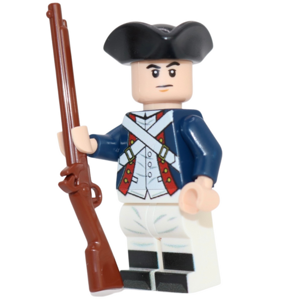 Custom Printed LEGO Continental Army Soldier