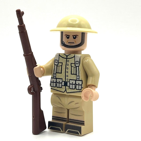 Custom Printed LEGO WW1 American Doughboy Soldier Minifig